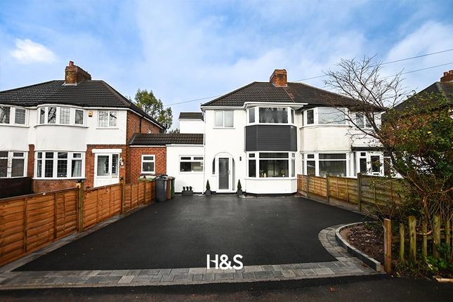Thumbnail Semi-detached house for sale in Stroud Road, Shirley, Solihull