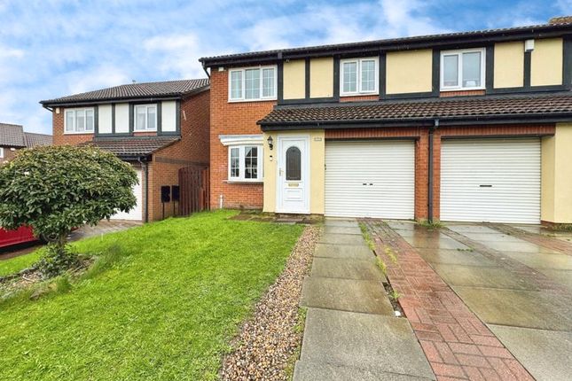 Thumbnail Semi-detached house for sale in Sanderling Close, Ryton