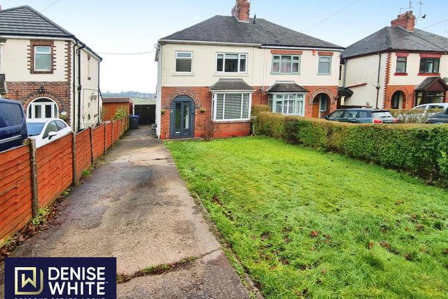 Semi-detached house for sale in Leek Road, Cheadle, Stoke-On-Trent