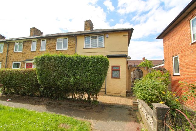 Thumbnail End terrace house for sale in Pipewell Road, Carshalton