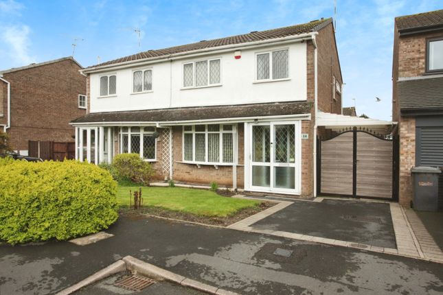 Thumbnail Semi-detached house for sale in Wessex Close, Bedworth, Warwickshire