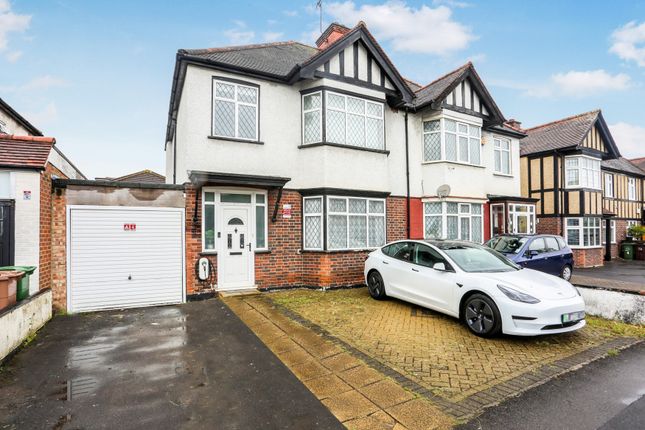 Thumbnail Semi-detached house for sale in Senhouse Road, Cheam