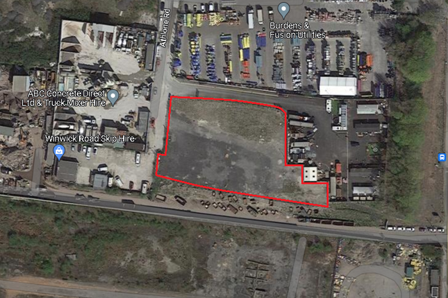 Land to let in Athlone Road, Warrington