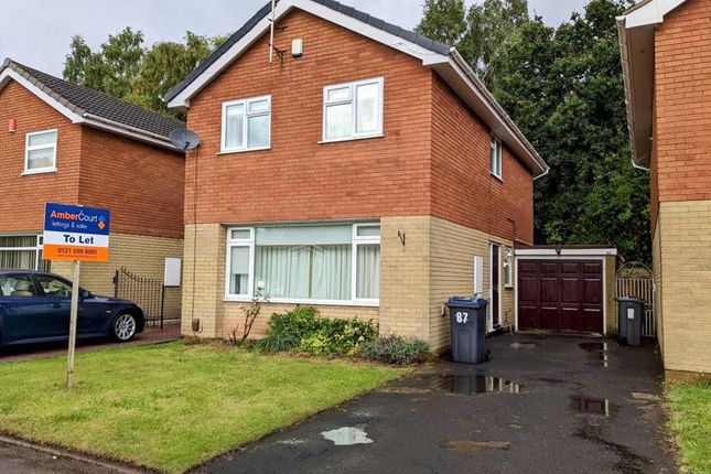 Thumbnail Detached house to rent in Wentworth Way, Harborne, Birmingham