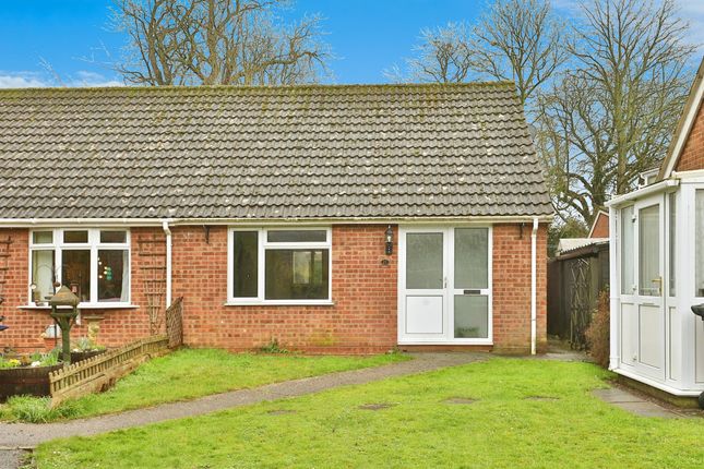 Thumbnail Semi-detached bungalow for sale in Peakhall Road, Tittleshall, King's Lynn