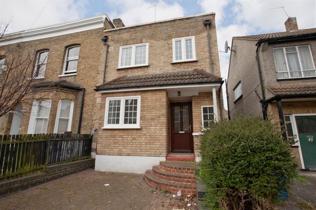 Thumbnail End terrace house to rent in Denman Road, London