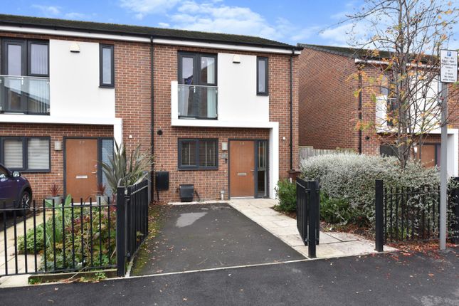 Thumbnail End terrace house for sale in Oregon Close, Manchester