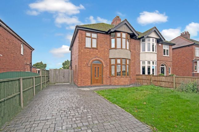 Thumbnail Semi-detached house to rent in Henhurst Hill, Burton-On-Trent, Staffordshire