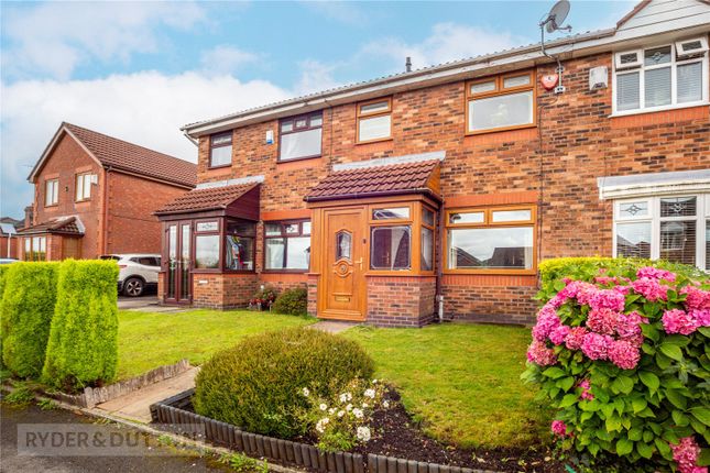 Thumbnail Terraced house for sale in Carrbrook Drive, Royton, Oldham, Greater Manchester