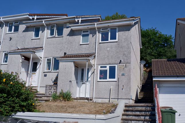 Thumbnail End terrace house for sale in Elford Crescent, Plympton, Plymouth