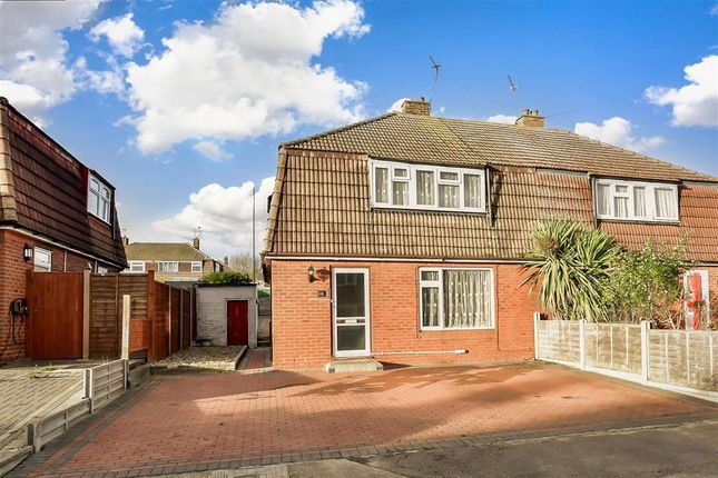 Semi-detached house for sale in Wylie Road, Hoo, Rochester, Kent