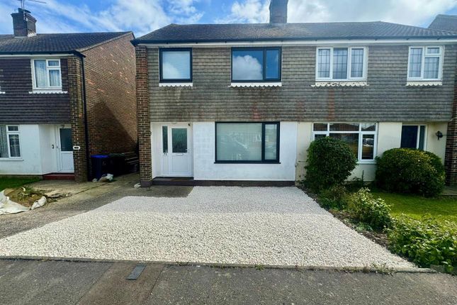 Thumbnail Semi-detached house to rent in Cedar Avenue, Worthing