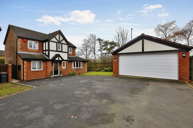 Thumbnail Detached house for sale in Fenwick Close, Chester Le Street, Durham