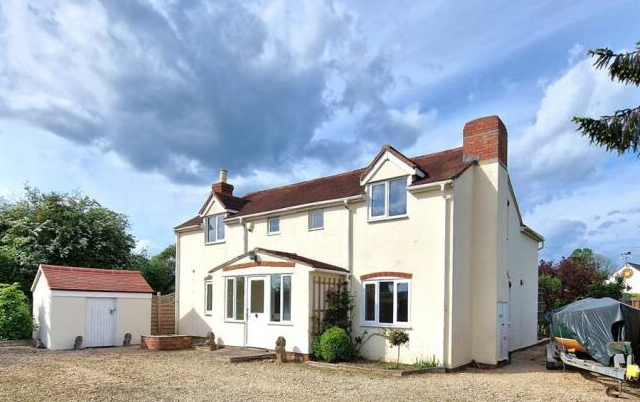 Thumbnail Detached house for sale in Willow Cottage, Malswick, Newent, Gloucestershire