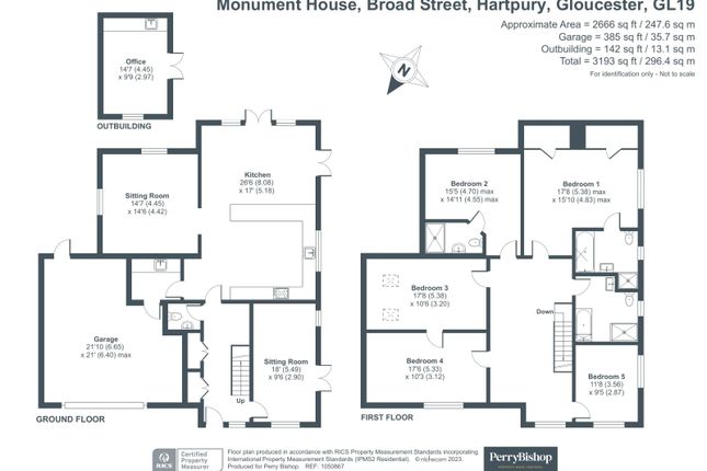 Detached house for sale in Broad Street, Hartpury, Gloucestershire