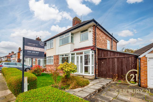 Thumbnail Semi-detached house for sale in 25 Manor Way, Woolton