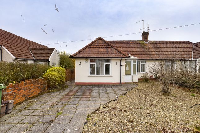 Thumbnail Semi-detached bungalow for sale in Porthamal Road, Rhiwbina, Cardiff.