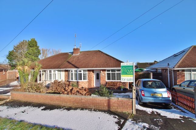 Thumbnail Semi-detached bungalow for sale in Shearman Close, Pensby, Wirral