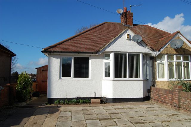 Thumbnail Semi-detached bungalow for sale in Fullingdale Road, The Headlands, Northampton