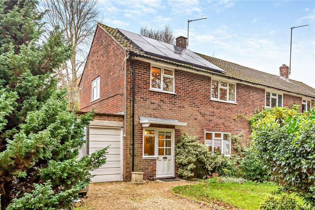 Semi-detached house for sale in The Mount, Highclere, Newbury, Hampshire