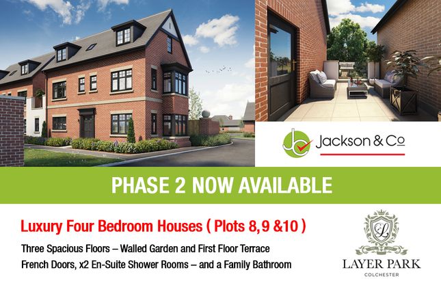 Thumbnail Detached house for sale in Layer Park, Colchester CO2 9Ge