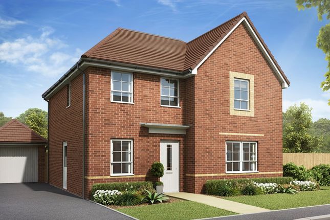 Thumbnail Detached house for sale in "Radleigh" at Welshpool Road, Bicton Heath, Shrewsbury