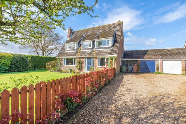 Thumbnail Detached house for sale in Blofield Corner Road, Little Plumstead, Norwich