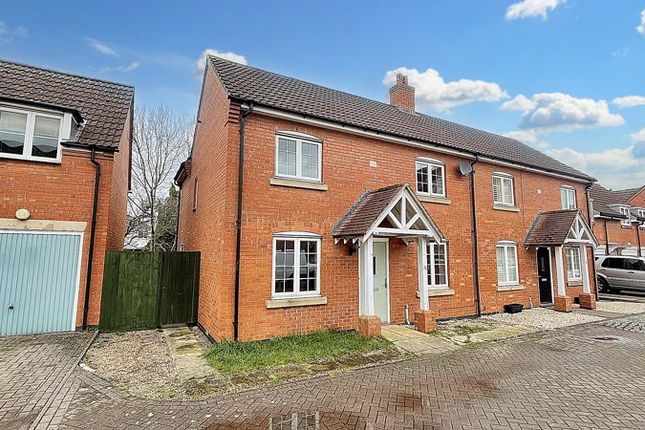 Thumbnail Semi-detached house for sale in Ross Close, Carlton Boulevard, Lincoln