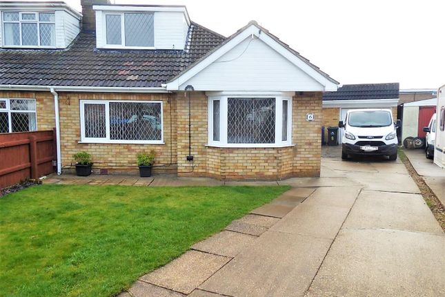 Thumbnail Semi-detached bungalow to rent in Walesby Close, Scartho, Grimsby
