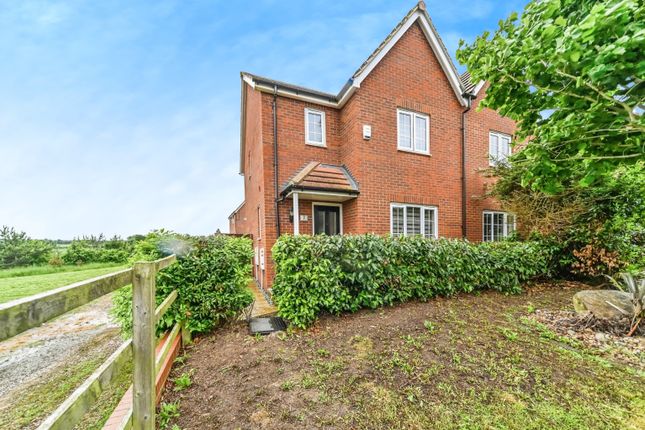 Thumbnail Semi-detached house for sale in Canberra Road, Shortstown, Bedford, Bedfordshire