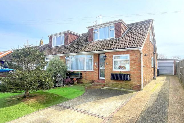 Semi-detached house for sale in Thirlmere Crescent, Sompting, Lancing, West Sussex