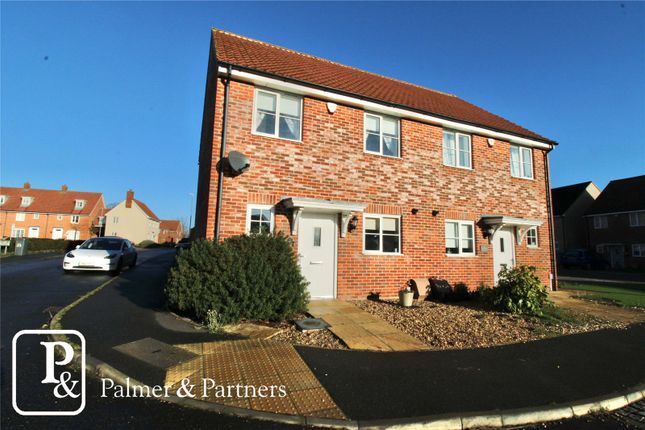 Thumbnail Semi-detached house for sale in Daisy Drive, Leiston, Suffolk