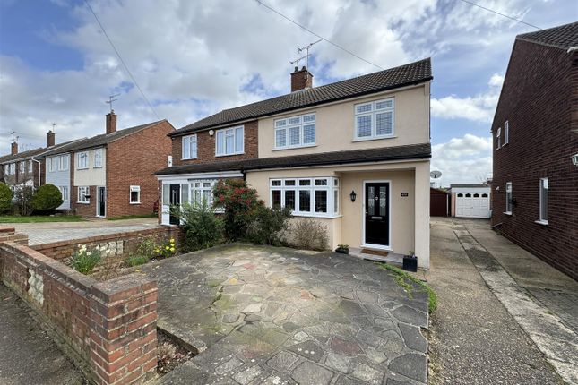 Thumbnail Semi-detached house for sale in Abbotts Drive, Corringham, Stanford-Le-Hope