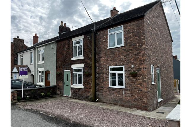 Thumbnail End terrace house for sale in Chapel Street, Mount Pleasant, Mow Cop, Stoke-On-Trent