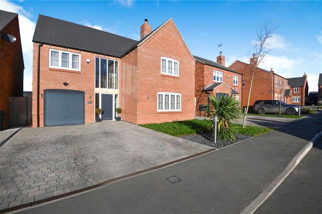 Thumbnail Detached house for sale in Mill View Gardens, Austrey, Atherstone, Warwickshire