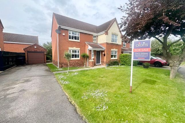 Thumbnail Detached house for sale in Pendeen Close, New Waltham, Grimsby