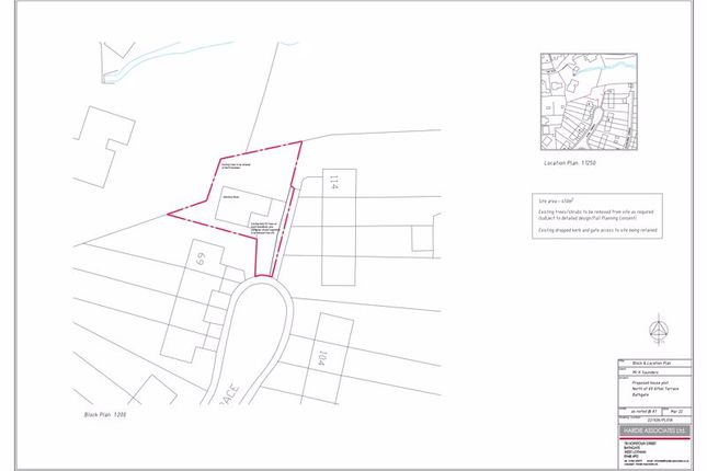 Land for sale in Athol Terrace, Bathgate