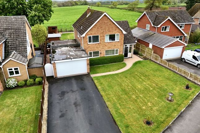 Thumbnail Detached house for sale in The Paddock, Seighford, Stafford