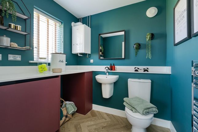 A Downstairs Cloakroom And Utility Adds Convenience