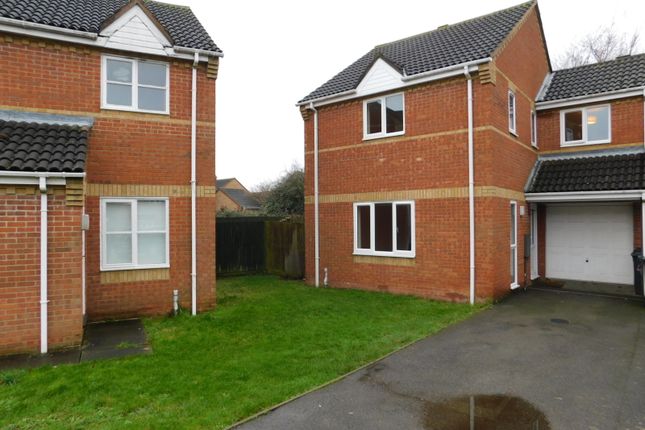 Thumbnail Semi-detached house to rent in Heron Park, Parnwell, Peterborough