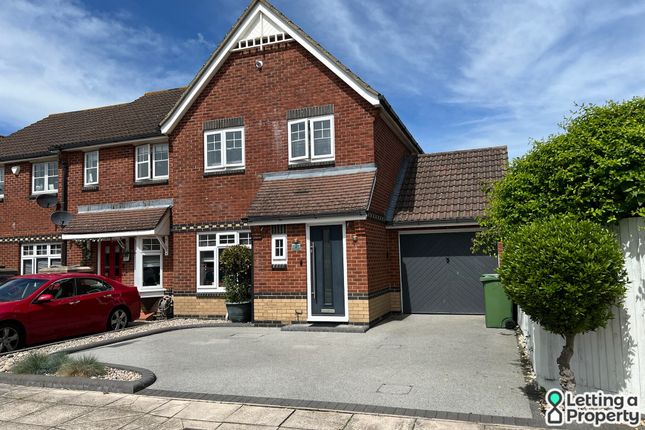 Thumbnail End terrace house to rent in Barham Way, Portsmouth, Hampshire