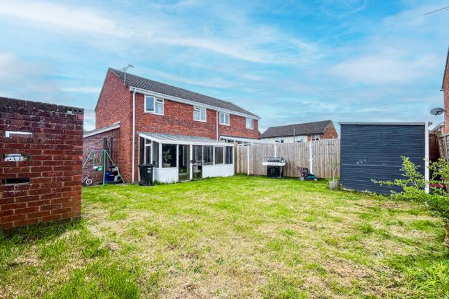 Semi-detached house for sale in Pinney Close, Taunton, Somerset
