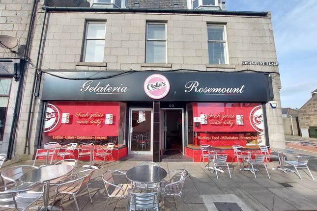 Thumbnail Restaurant/cafe for sale in 60 Rosemount Place, Aberdeen