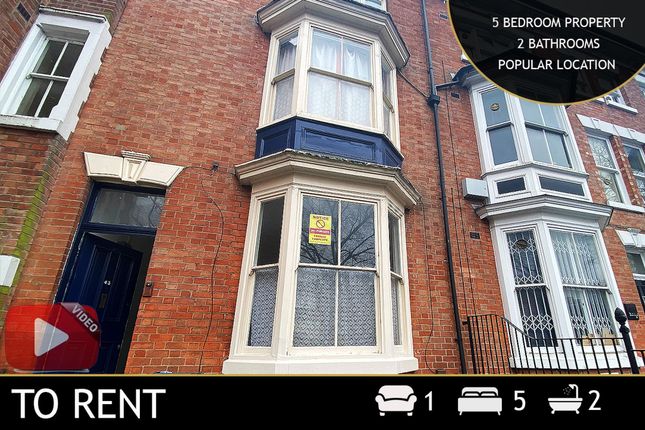 Thumbnail Town house to rent in Evington Road, Leicester