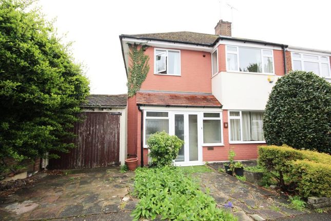 Thumbnail Semi-detached house to rent in Whitchurch Close, Edgware, Middlesex