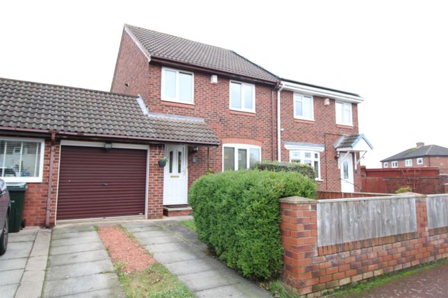 Thumbnail Semi-detached house for sale in Wesley Way, Throckley, Newcastle Upon Tyne