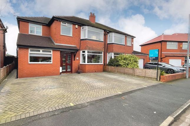 Thumbnail Semi-detached house for sale in Carlton Road, Worsley, Manchester