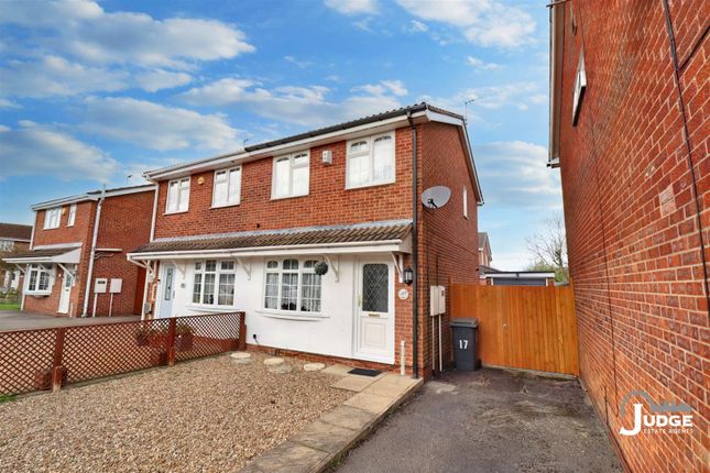 Semi-detached house for sale in Swallowdale Drive, Anstey Heights, Leicester