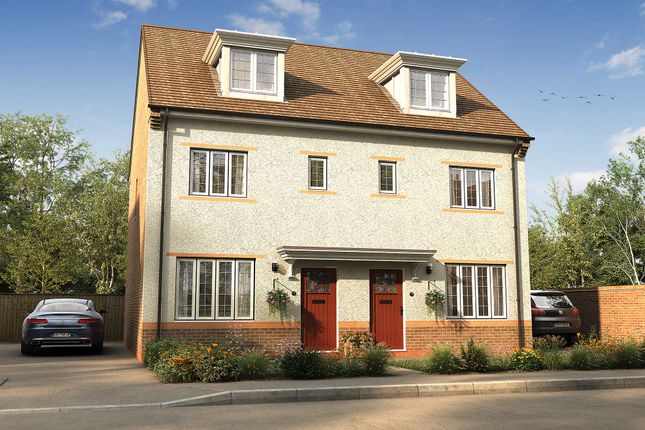 Thumbnail Town house for sale in "The Forbes" at Cullompton