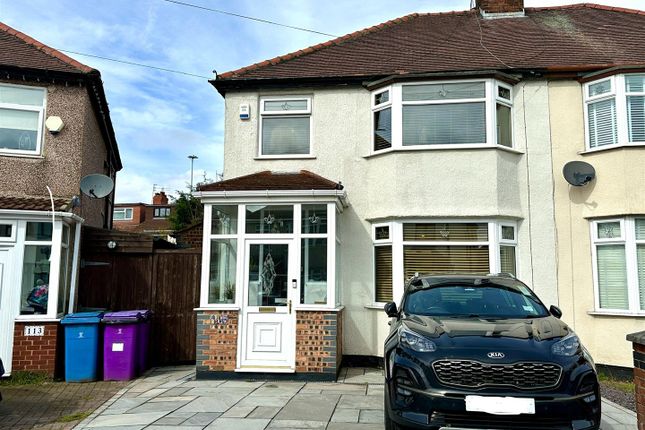 Semi-detached house for sale in Norville Road, Liverpool